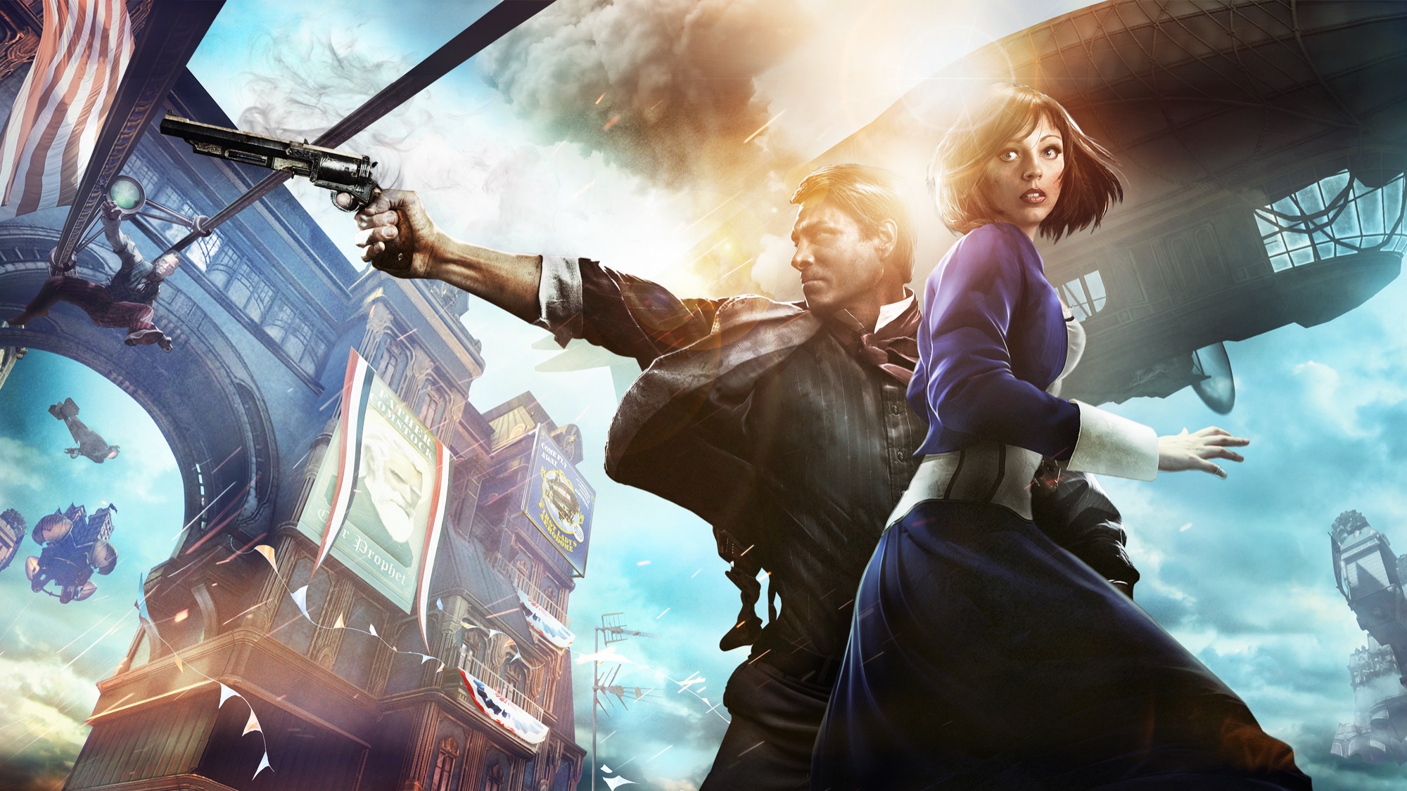 BioShock Infinite — the floating city of Columbia.